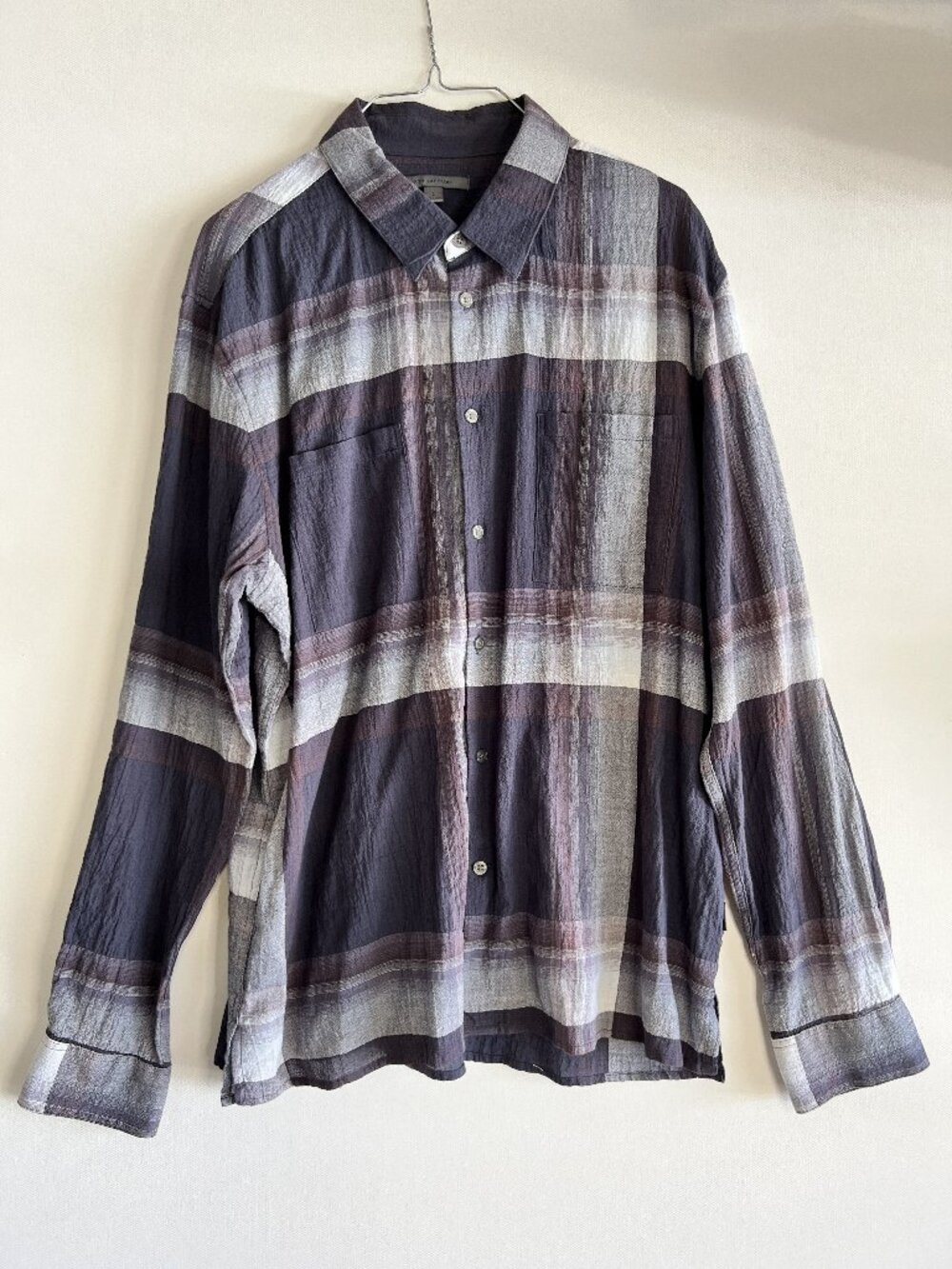 John Varvatos Plum Wood (W737Y2) Long Sleeve Shirt